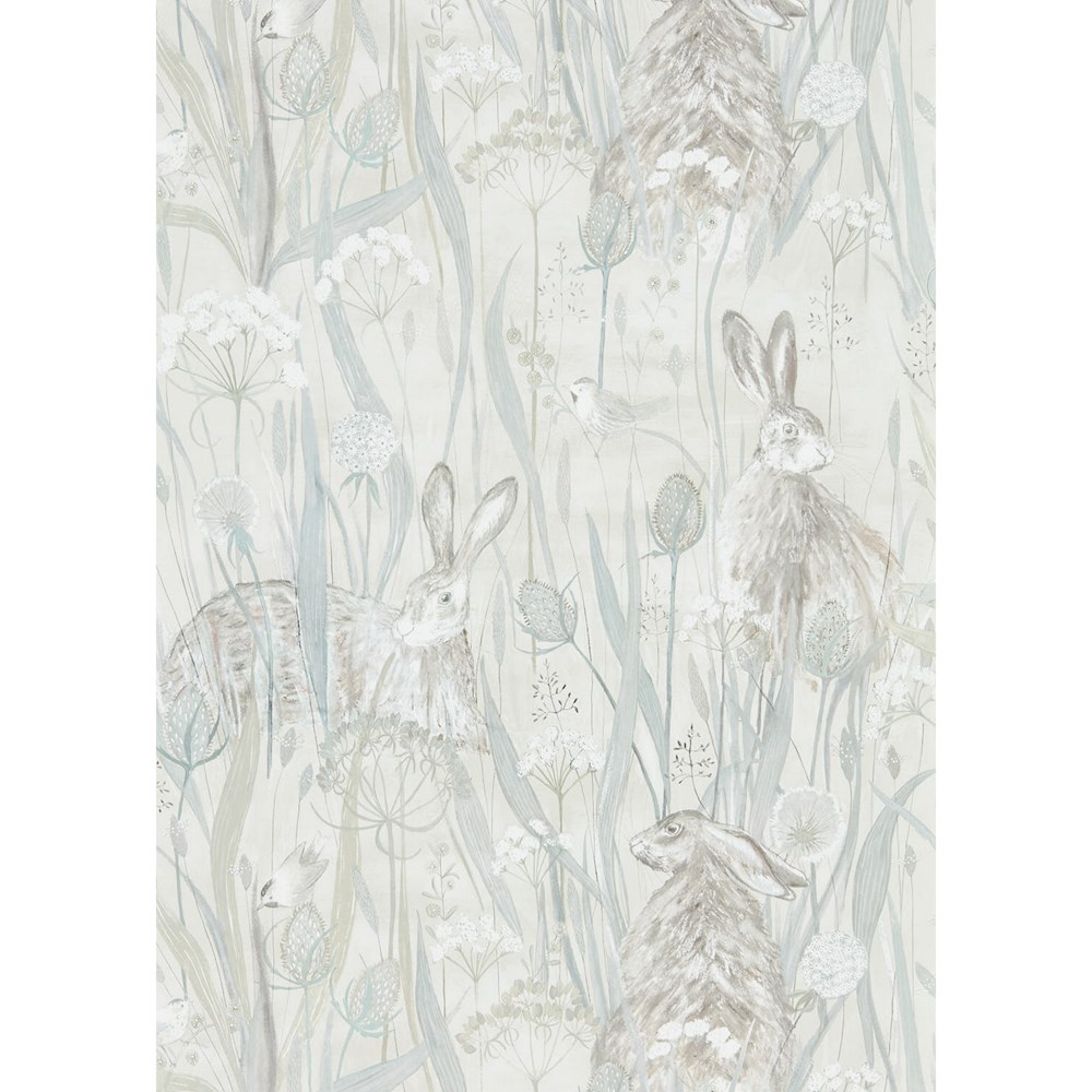 Dune Hares Wallpaper 216518 by Sanderson in Mist Pebble Grey